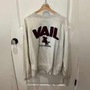 Size small vail mountain sweatshirt
